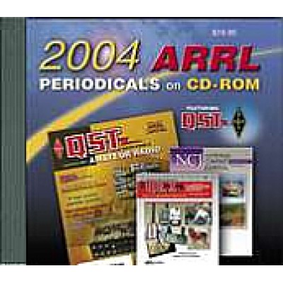 Livres ARRL Periodicals 2004 sur CD-ROM